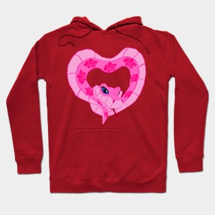 Pink Kaa Heart Hoodie